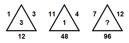 Тест на iq №5. Вопрос №6. Каким числом следует заменить знак вопроса?