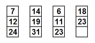 Тест на iq №6. Вопрос №25. Впишите недостающее число.