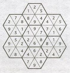 Загадки, логические задачи, головоломки. На тактическое мышление. Сложные. Ответ на задание №29. Шестиугольники.